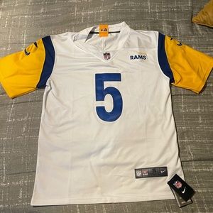 Rams Jalen Ramsey Vapor white jersey